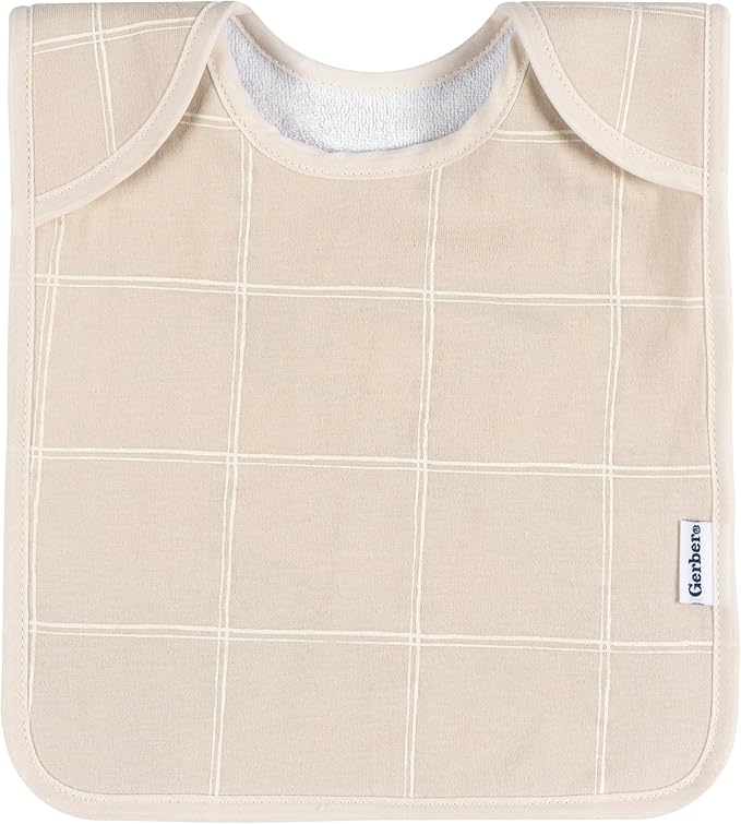 Gerber Unisex Baby Lap Shoulder Bibs