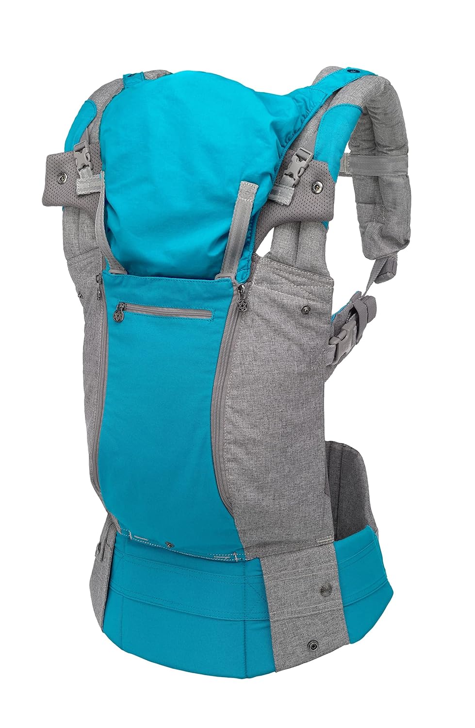 LÍLLÉbaby Complete All Seasons Ergonomic 6-in-1 Baby Carrier Infant to Toddler with Lumbar Support (7-45 Pounds), 360 Degree Baby Wearing & Multi-Position, Inward & Outward Facing (Cool Caribbean)