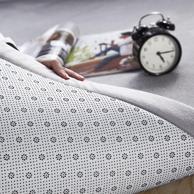 V-mix Baby Play Mat, Handmade Weaving Plush Foam Play Crawling Rugs for Baby, Toddler, Children, Yoga Mat, Exercise Mat Cushy-Soft & Thick Hypoallergenic, Non-Toxic, Reversible