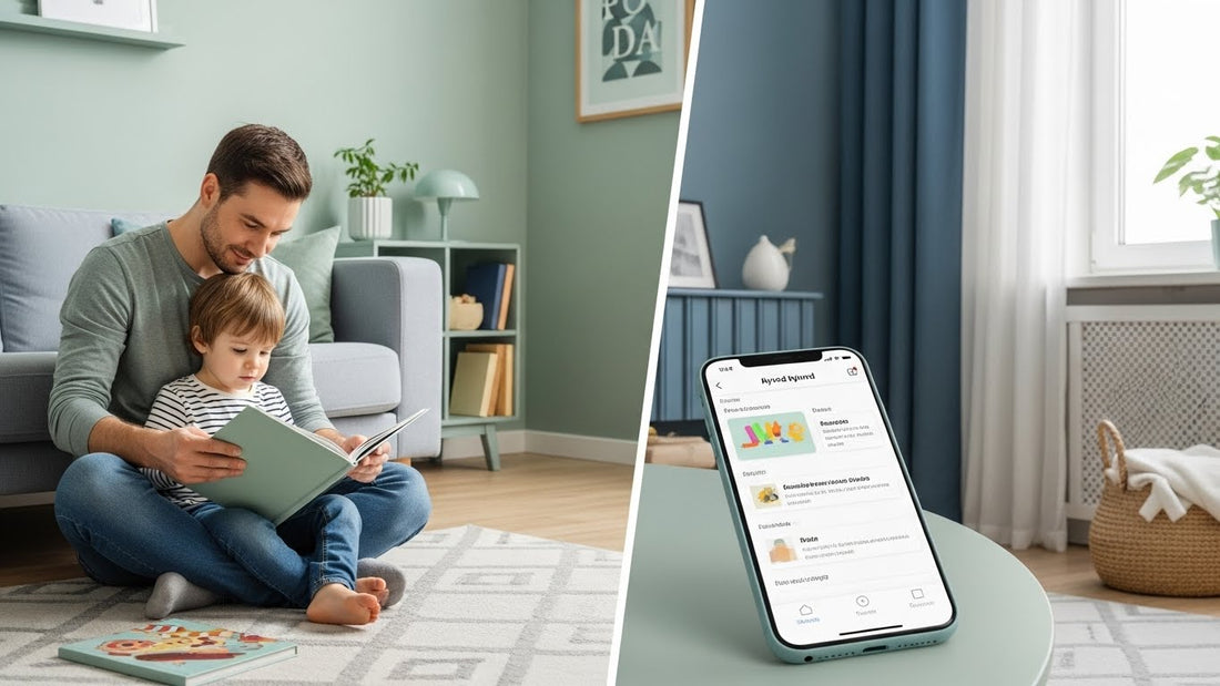 Hybrid parenting concept