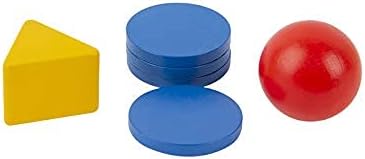 Adena Montessori Coin Box,3 in 1 Object Permanence Box Toys for 1 Year Old Baby Coins,Wooden Montessori Ball Drop Toys Developmental Toys for 6-12 Month Infant Toys,Triangle Ball Round Shapes