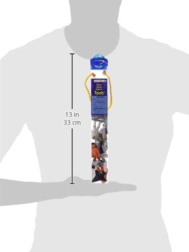 Safari Ltd Space TOOB With 10 Out Of-This-World Toy Figurines, Including 2 Astronauts, 1 Space Chimp, 6 Space Craft, And More! – For Ages 3 And Up