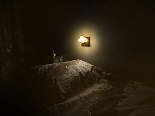 AUSAYE Sensor LED Night Light Plug-in Night Lights for Kids Adults, Cute Dream Lighting Wall Lamp Cloud NightLight for Bedroom Bathroom,Toilet,Stairs,Kitchen,Hallway Home Decor