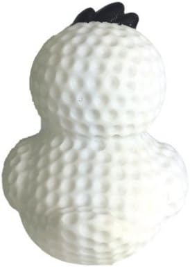 3" Golf Ball Rubber Duck [Floats Upright] - Baby Safe Bathtub Bathing Toy