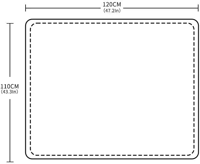 4 Set Muslin Swaddle Blankets for Newborn Baby Boys, Girls,Receiving Blankets-Cute Soft Print Baby Towel Wrap 120x110cm Baby(Rainbow)