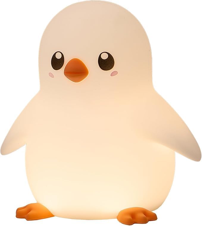 DNBFLL Penguin Night Light, Night Light for Kids,Kid Rooms Lamps, Charming lamp Decoration for Children's Rooms, Delightful Gifts for Baby Boys and Girls, Christmas Presents