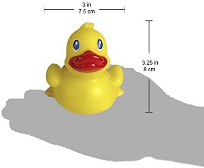 3" Thanksgiving Turkey Rubber Duck [Floats Upright] - Baby Safe Bathtub Bathing Toy