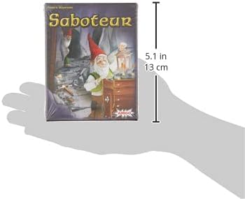 AMIGO Games Saboteur Strategy Card Game – The Adventurous Gold Mining Game Following Your Dwarves Through The Tunnels – Simple to Learn & Perfect for Family Game Night – Kids & Adults Ages 8+
