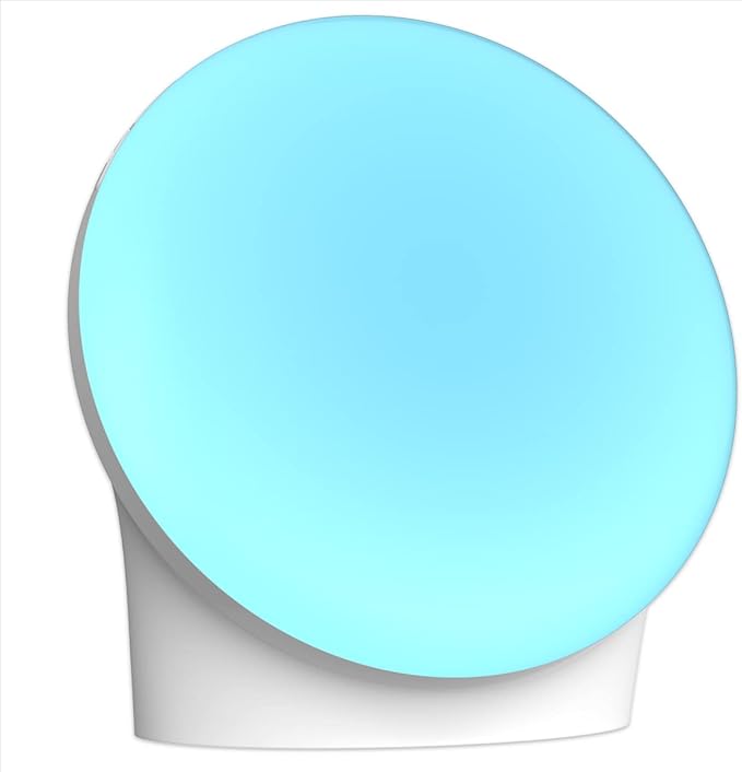 BrownNoise Electric Night Light for Baby 12 Colors Reading Lights for Indoor Use and 10 Adjustable Brightness for Baby Adult Kids