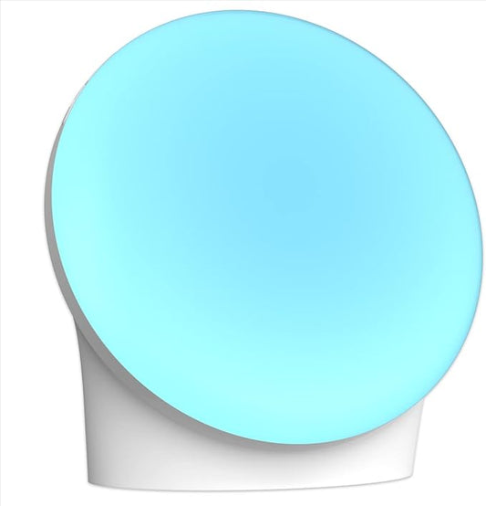 BrownNoise Electric Night Light for Baby 12 Colors Reading Lights for Indoor Use and 10 Adjustable Brightness for Baby Adult Kids