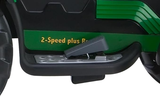 Peg Perego John Deere Ground Loader Tractor Extra-Large 12 Volt Ride on Tractor for Kids Ages 3-7