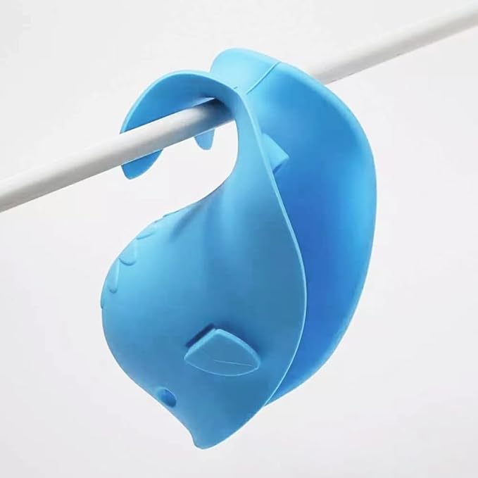 Baby Bathtub Faucet Cover, Baby Safety Protection Silicone Toys, Bath Spout Cover Baby Bathtub, Faucet Cover Baby Bathtub Silicone Whale for Kids, Toddler, Infant, Gifts for Children