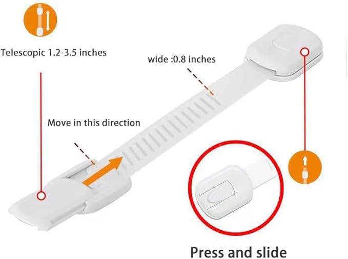 86Pack Baby Proofing Kit: Baby Locks(Strip-Shape 8Pack,U-Shape 4Pack), Baby Corner(Ball-type 20Pack,T-type 10Pack, L-type 10Pack),Socket cover 30Pack, Cartoon door stop 4Pack