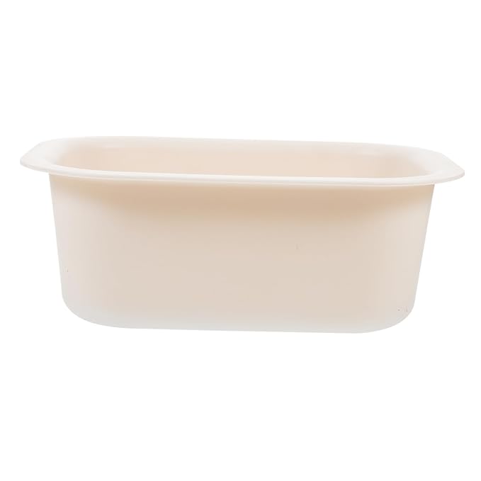 BESTonZON Water Basin Bathing Tub Bath for Bathtub Changing Table Water Basin Portable Wash Basin Plastic Water Tub Plastic Basin Thicken Small Basin Dining Table Sink Child, 21.50X16.00X8.00CM