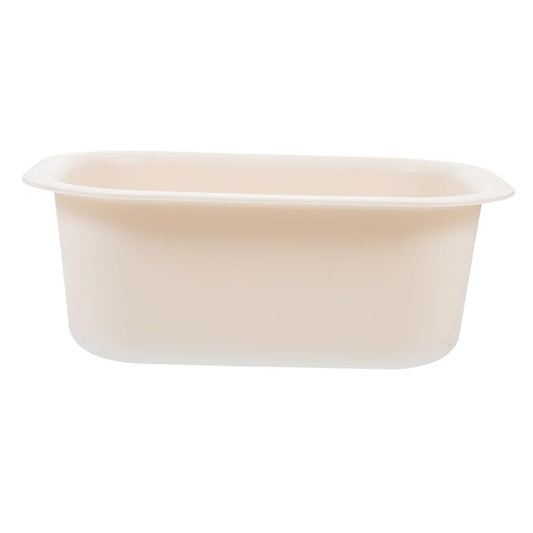 BESTonZON Water Basin Bathing Tub Bath for Bathtub Changing Table Water Basin Portable Wash Basin Plastic Water Tub Plastic Basin Thicken Small Basin Dining Table Sink Child, 21.50X16.00X8.00CM