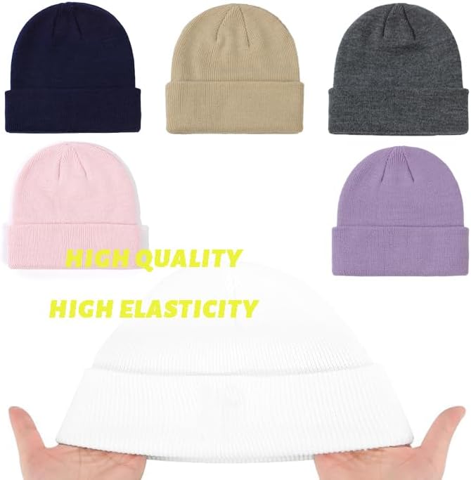 ENBAOHUI Baby Beanie Hat Newborn Winter Warm Knit Hat Kids Soft Beanie Cap Boys Girls Winter Warm Knit Hat