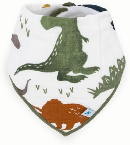 Little Unicorn Cotton Muslin with Fleece Bandana Bib