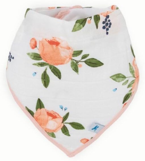 Little Unicorn Cotton Muslin with Fleece Bandana Bib