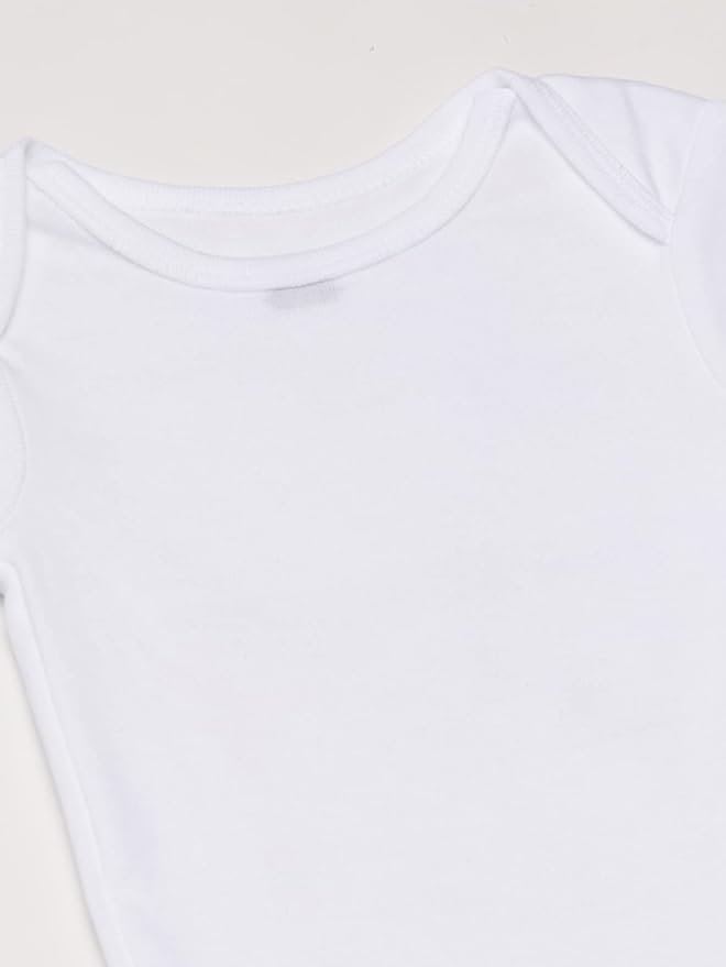 Gerber baby-girls 5-pack Solid Onesies Bodysuits