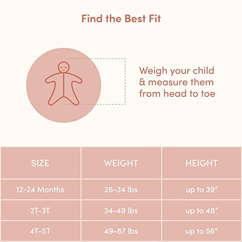 SleepingBaby Flying Squirrel Toddler Pajamas with Practical Zipper for Quick Diaper Changes and Travel Comfort - Navy - 12-24 Months