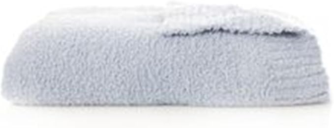 SARANONI Bamboni Luxury Baby Blanket | Cozy & Soft Plush Receiving Blankets | Perfect for Girls & Infant Baby Boy Blankets | Light Blue - 30” x 40”