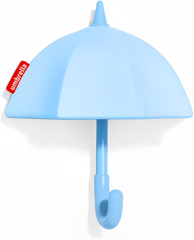 Kids Night Light Umbrella, Silicone Tap Control Magnetic Bedside Lamp with Time Auto-Off, Cute Portable LED Nursery Light for Baby, Toddler, Bedroom and Keychain Holder