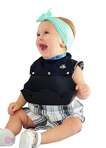 Silicone Bibs for Babies and Toddlers - Wipes Clean in Seconds Waterproof Bib Protects from Every Mess - Made with Premium Materials