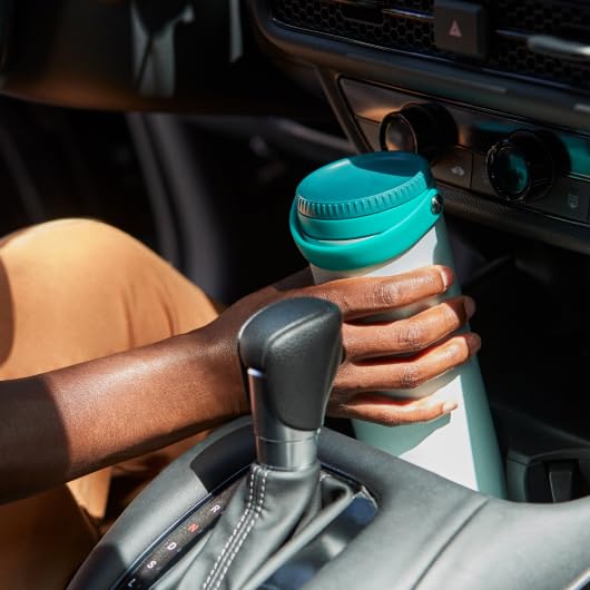 Willow - Portable Breastmilk Cooler - Keeps Breast Milk Cold for 24 Hours - Stainless Steel - Insulated - Reuseable - Breastfeeding Essentials - Storage Container w/Gel Ice Pack - Teal- 16oz