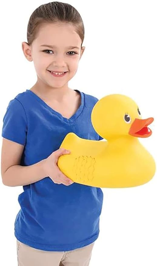 The Dreidel Company Jumbo Rubber Ducky 10.5" Inches (4-Pack)