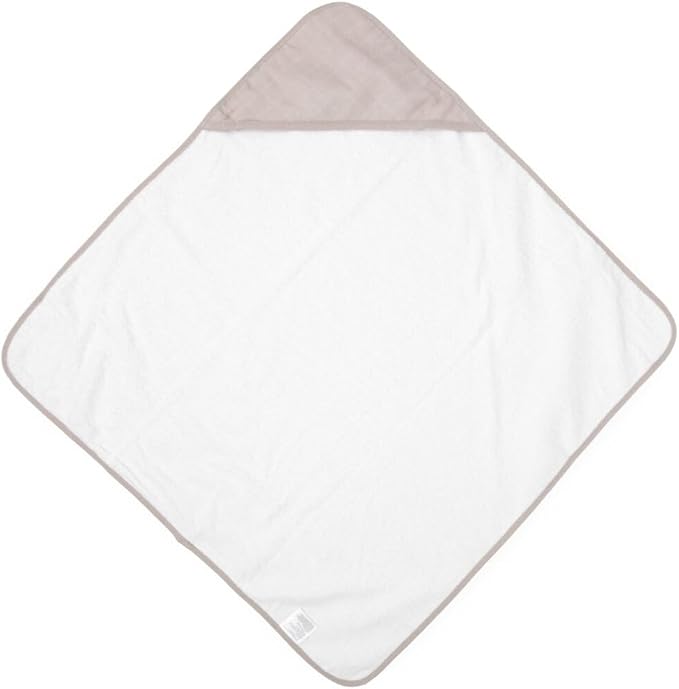 Little Unicorn Premium Infant Hooded Bath Towel| Soft & Absorbent Cotton & Terry Fabric for Newborns (Porpoise)