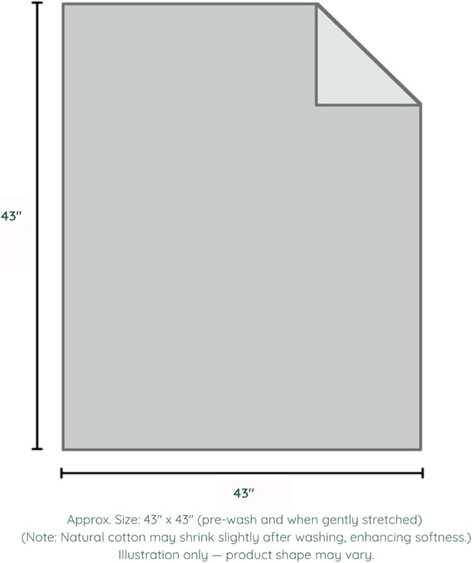 100% Cotton Muslin Baby Blanket | Soft & Breathable 6-Layer Swaddle & Receiving Blanket | Lightweight Quilt for Newborns, Infants & Toddlers | Gender-Neutral (Dinosaur Dreams)