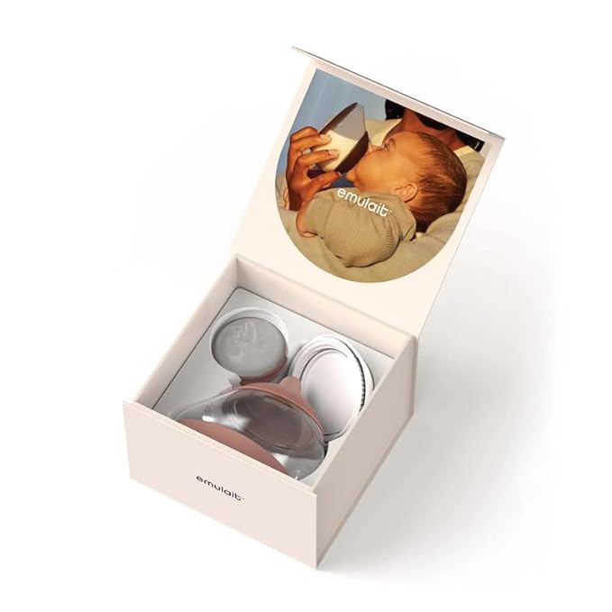 Emulait Anatomy Bottle Breast Shaped Baby Bottle - Medium - Shape 2-Responsive Flow Valve