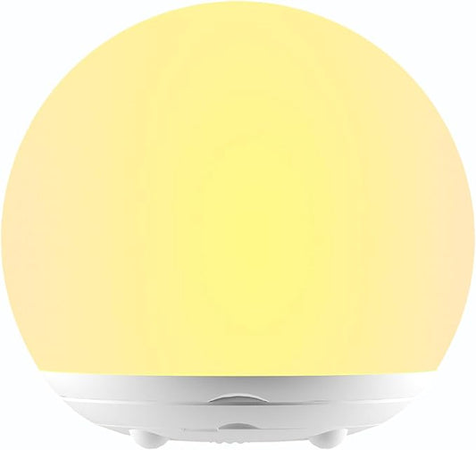 Night Light for Kids,7 Colors Dimmable Baby NightLight, Timer+Touch Control for Baby Nursery Lamp, Portable+Rechargeable for Kids Toddler Night Lamp