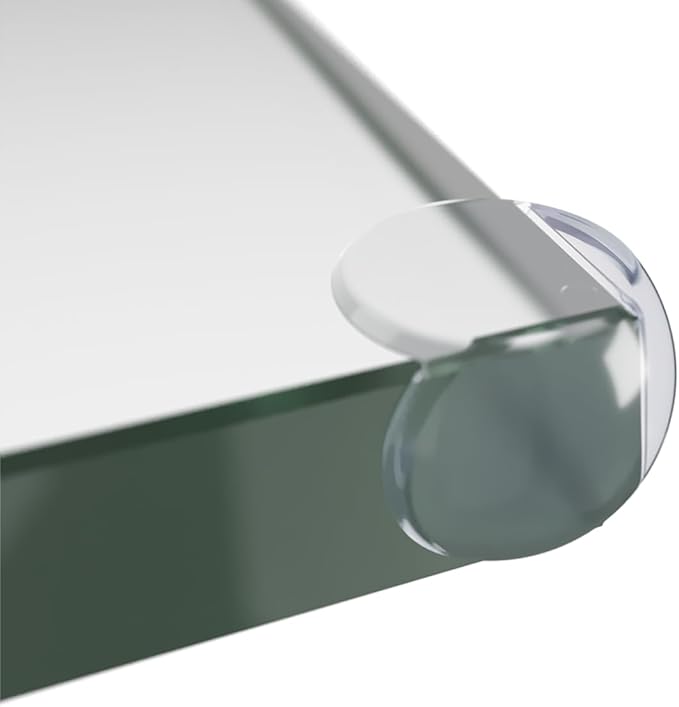 GLUIT Corner Protector Baby – Table Edge Protectors and Safety Covers for Kids, Clear Child Proof Corner Guards for Furniture, Cabinets, Coffee Tables, and Sharp Corners (22 Pack)