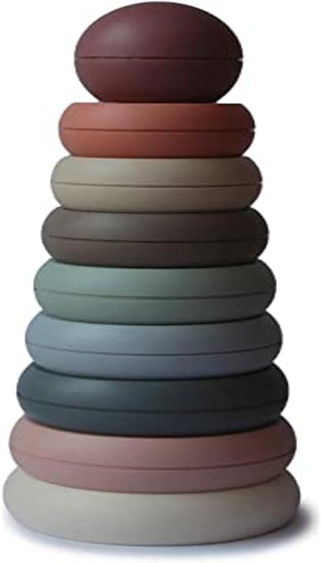 mushie Stacking Rings Toy | Made in Denmark (Original)