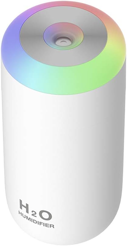 Baby Humidifier, 350ml Small Humidifier for bedroom, desk, travel, plants (White)