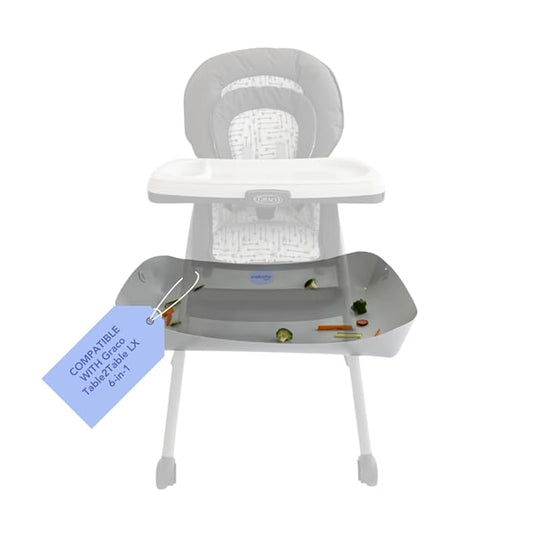 CATCHY - Food Catcher - Compatible with Graco Table2Table LX 6-in-1 High Chair + 11 Other High Chairs - Highchair Sold Separately - Baby & Toddler Food & Mess Catcher - Under High Chair Accessory