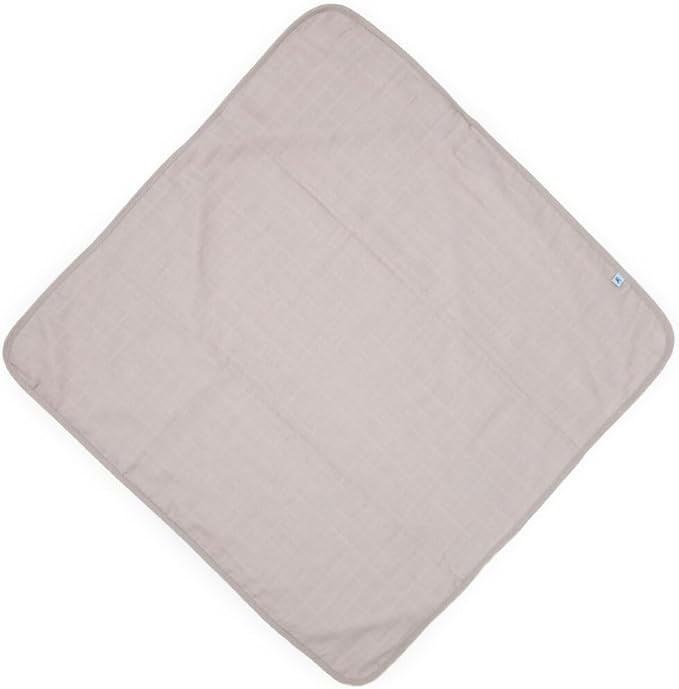 Little Unicorn Premium Infant Hooded Bath Towel| Soft & Absorbent Cotton & Terry Fabric for Newborns (Porpoise)