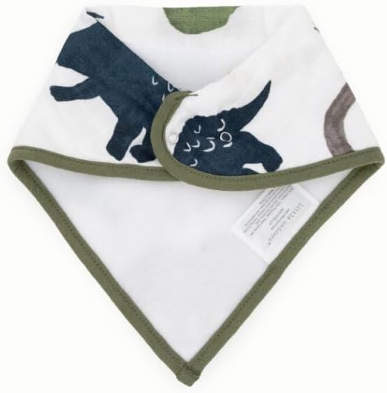 Little Unicorn Cotton Muslin with Fleece Bandana Bib