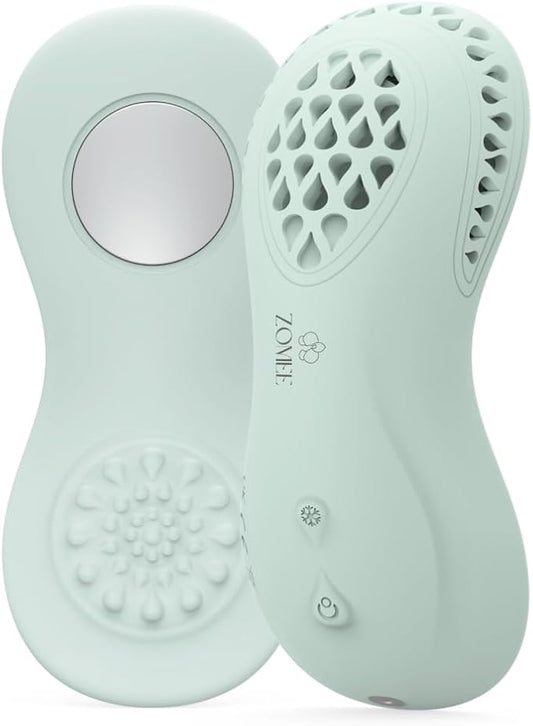 Zomee Warming & Cooling Lactation Massager – 3-in-1 Heat, Cold & Vibration Therapy for Breastfeeding Relief & Better Milk Flow