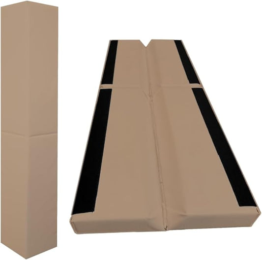 Wall Corner Guards & Edge Protectors, Heavy Duty Wall Corner Protective Safety Padding, All-Weather 2 Sides Corner Pad for Gyms, Basketball Court, Playrooms, Schools, Garages
