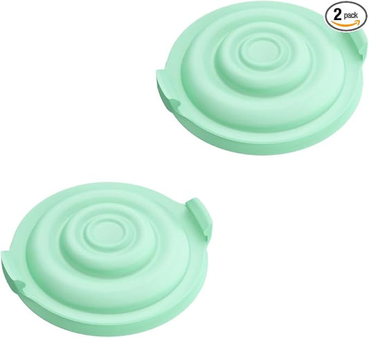 2pcs Pump Seals Compatible with Elvie Breast Pump Parts Replacement, Silicone Diaphragm Replace for Electric Elvie Pump Replacement, Membrane Used for Flange Accessories