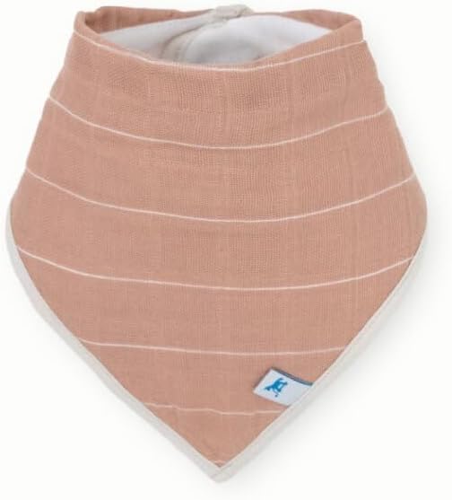 Little Unicorn Cotton Muslin with Fleece Bandana Bib