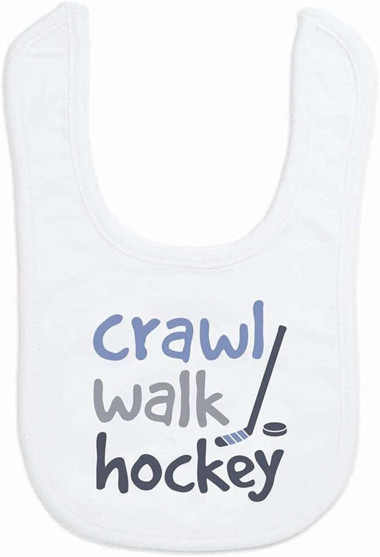 ChalkTalkSPORTS Hockey Baby & Infant Bibs | Soft Microfiber Ice Hockey Baby Bibs