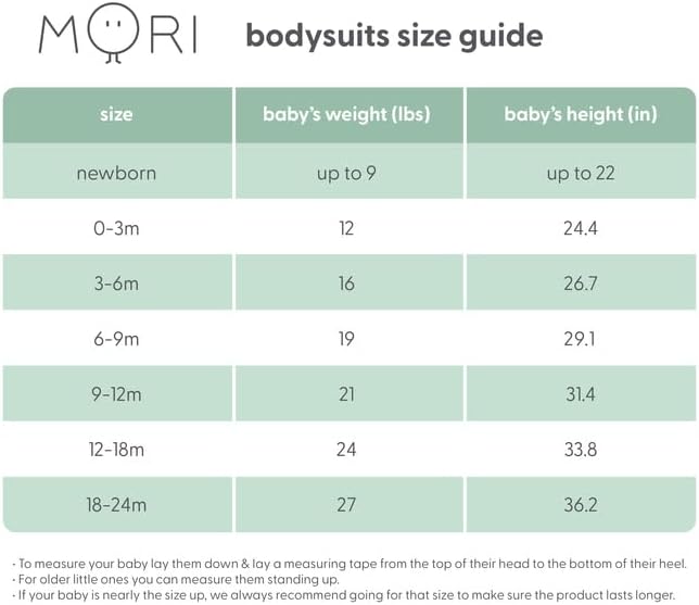 MORI Baby Ribbed Short Sleeve Bodysuit with Envelope Neck and Nickel Free Poppers - Unisex Toddler Romper for Boys and Girls