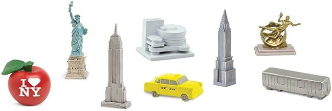 Safari Ltd. NYC Landmarks TOOB - Figurines of Statue of Liberty, Empire State & More - Fun Educational Play Toy for Boys, Girls & Kids Ages 3+