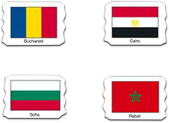 Larsen Puzzles Flags of The World 80 Piece Children's Educational Jigsaw Puzzle