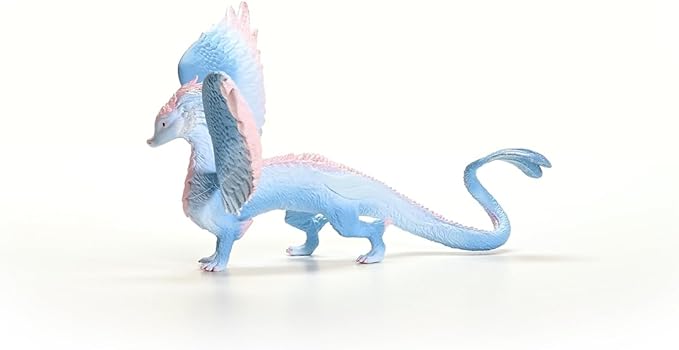 Schleich Bayala - Large, 13" Crystal Dragon Toy. Pretty, Movable Wing Fantasy Action Figure for Girls and Boys. Fun, Imaginative Play Fairy Figurine, Cute Mystical Toys for Kids Ages 5+, 70833
