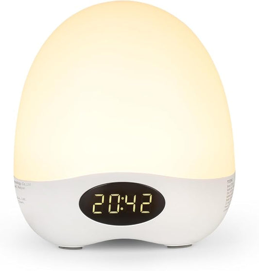 Portable Night Light for Kids Babies,Egg Light for Nursery for Breastfeeding,Dimmable Baby Night Light with Timer & RGB,Safe & Harmless,Protects Baby’s Eyes for Night Feeding