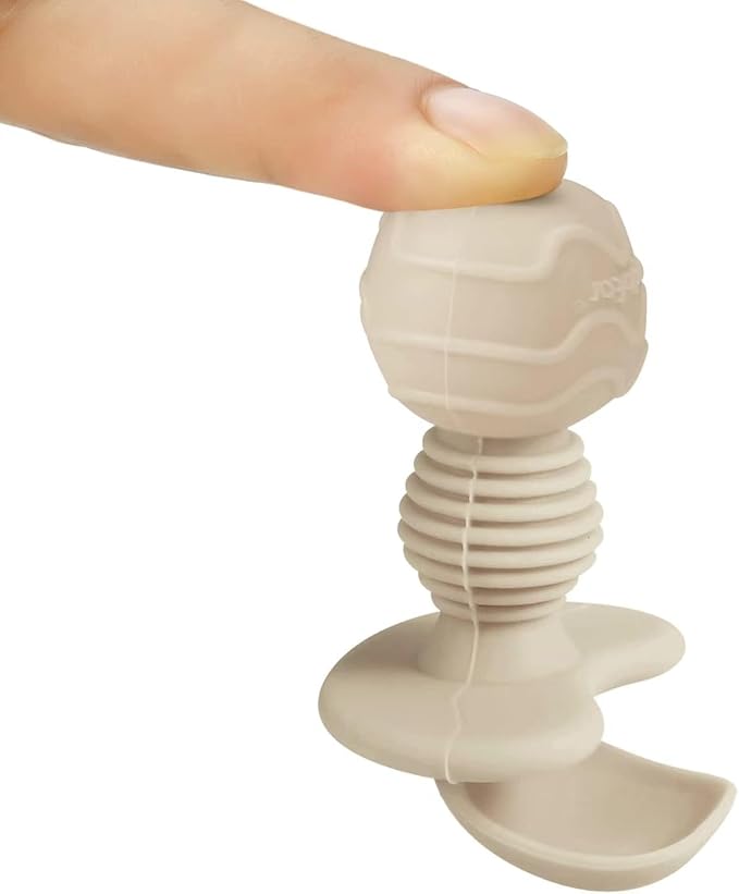 PandaEar 4 Pack Silicone Baby Spoons Forks Feeding Set, Toddler Utensils Baby Led Weaning Supplies, First Stage Baby Spoon Self Feeding 6 Months Old Baby Essentials